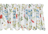 Wildflower Scalloped Valance-Lange General Store