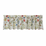 Meadow Flowers Scalloped Valance-Lange General Store