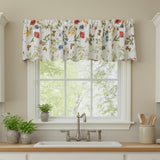 Meadow Flowers Scalloped Valance-Lange General Store
