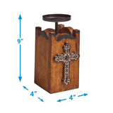 Mission Pillar Candle Holders