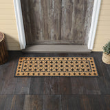 Mosaic Black Grey Door Mats-Lange General Store