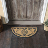 Mosaic Medallion Charcoal Door Mats-Lange General Store