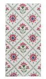Mulberry Bloom Block Print Terry Towel