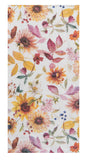 Mulberry Bloom Floral Toss Terry Towel