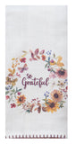 Mulberry Bloom Slub Tea Towel
