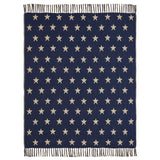 My Country Jacquard Stars Woven Throw-Lange General Store