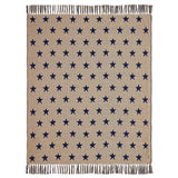 My Country Jacquard Stars Woven Throw-Lange General Store