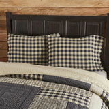 My Country Navy & Khaki Pillow Cases-Lange General Store