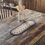 My Country Stars Braided Table Runners - Lange General Store