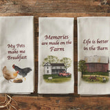 My Pets Breakfast Kitchen Towel-Lange General Store
