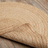 Natural Collection Braided Round Rugs-Lange General Store