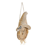 Natural Wooden Scarecrow Wall Hanging-Lange General Store