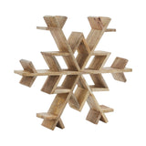 Natural Wooden Snowflakes-Lange General Store