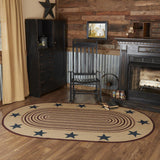 Navy Star Collection Braided Rugs – Lange General Store