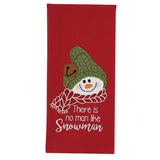 No Man Like Snowman Decorative Dishtowel-Lange General Store