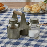 Norten Salt & Pepper Shakers with Caddy-Lange General Store