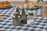 Norten Salt & Pepper Shakers with Caddy-Lange General Store