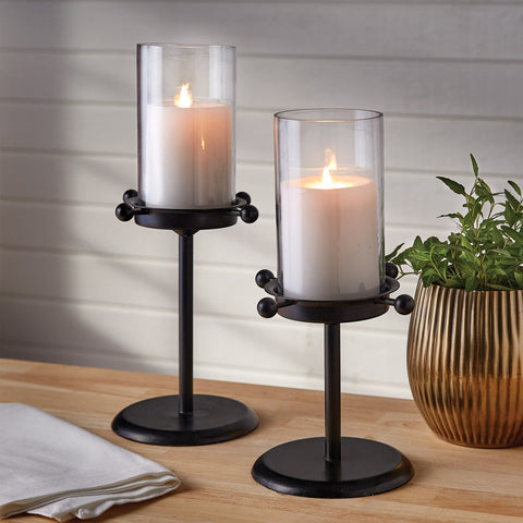 Novar Pillar Candle Holders