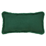 Nutcracker Green Fringed Pillow-Lange General Store
