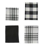 Onyx and Ivory Dish Towel and Cloth Set-Lange General Store