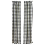Onyx and Ivory Long Panel Curtains-Lange General Store