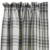Onyx and Ivory Long Panel Curtains-Lange General Store