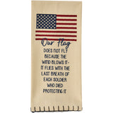 Our Flag & Home of the Brave Dish Towels-Lange General Store
