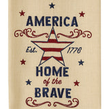Our Flag & Home of the Brave Dish Towels-Lange General Store