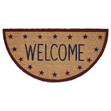 Patriotic Stars Welcome Door Mats-Lange General Store