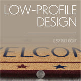 Patriotic Stars Welcome Door Mats-Lange General Store