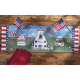 Patriotism at the County Fair Table Runner-Lange General Store