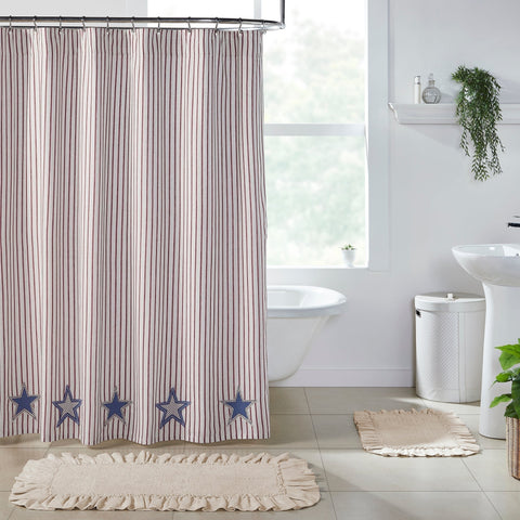 Celebration Star Shower Curtain-Lange General Store
