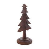 Peaceful Pine Dark Wooden Tree-Lange General Store