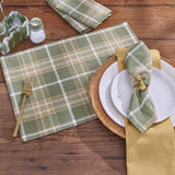 Pear Grove Plaid Napkins-Lange General Store
