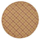 Simmons Plaid Quilted Placemats Set of 4