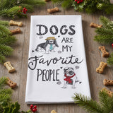 Pet Lovers Only Favorite People Dog Terry Towel-Lange General Store