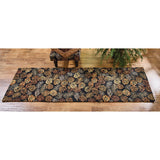 Rustic Pinecone Hooked Rugs
