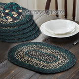 Pinehurst Braided Placemats - Set of 6