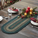 Pinehurst Braided Table Runner-Lange General Store