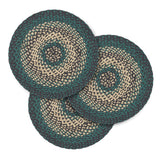 Pinehurst Braided Trivet 15" Set of 3