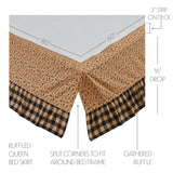 Pip Vinestar Ruffled Bed Skirt-Lange General Store