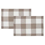 Portabella Buffalo Check Placemat Set of 2-Lange General Store
