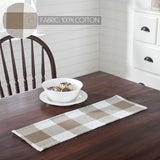 Portabella Check Table Runners-Lange General Store