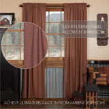 Primitive Patch Panel Curtains-Lange General Store