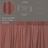 Primitive Patch Swag Curtains-Lange General Store