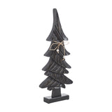 Primitive Pine Distressed Black Wooden Trees-Lange General Store