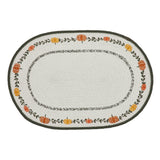 Pumpkin Bounty Braided Oval Placemat-Lange General Store