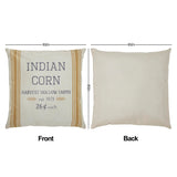 Pumpkin Seeds & Indian Corn Pillow Cover Set of 2