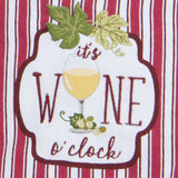 Wine & Dine Embroidered Pot Holder