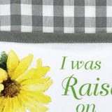 Raised On Country Sunshine Pot Holder & Towel Set-Lange General Store
